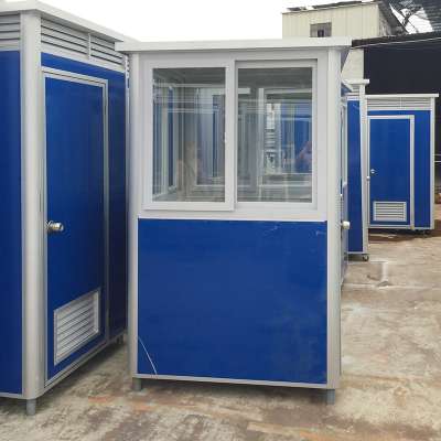 High Quality and hot portable security booth for sale,Outdoor Security Guard House from Guangzhou Manufacturer